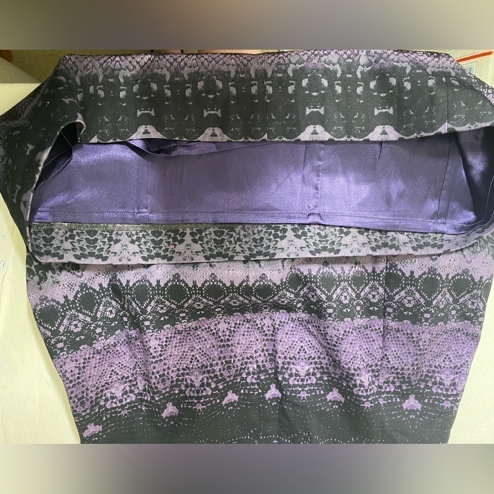 Newport News Purple Dress 10 NWT - Picture 2 of 3